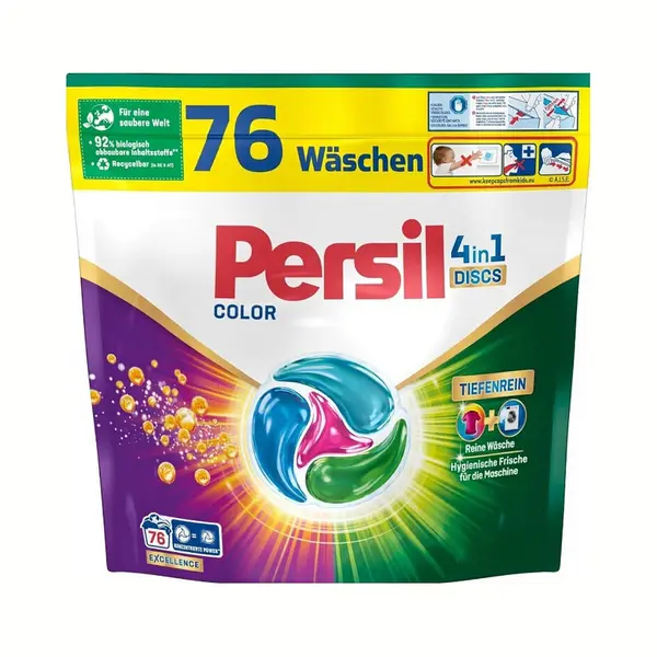 Persil Discs - 76sc1.292kg - Color 4in1 Wasmiddel thumbnail
