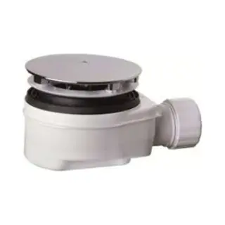Villeroy & Boch V&B Komplettablauf O.Novo D= 9cm, Für Duschwanne, Verchromt
