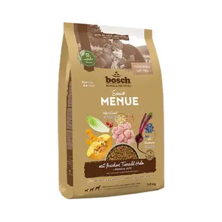 bosch Tiernahrung Bosch Hpc Menue Senior Mit Tierwohl-Huhn + Dinkel & Hafer| Hundetrockenfutter Für ältere Hunde Aller Rassen | 1 X 2, 4 Kg