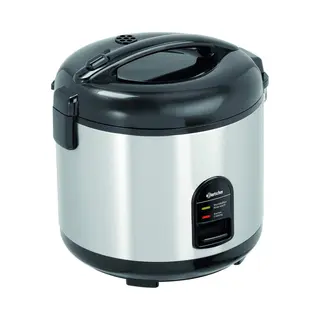 Bartscher Rijstkoker Met Stomer 1, 8 Liter - Met Warmhoudfunctie - Ø29x(H)29, 3cm