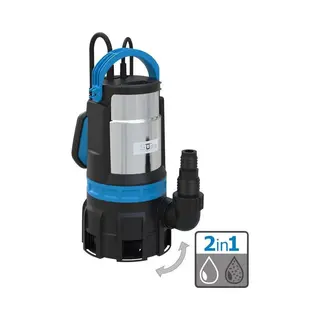 Güde GS750.1 - Multifunctionele Dompelpomp - 750W - 16.500 L/u - Vuil En Helder Water