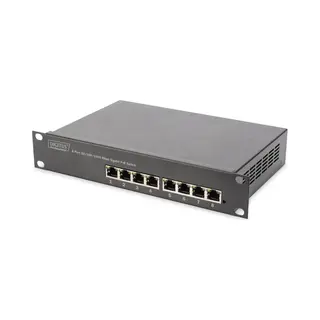 Digitus Dn-95317 netwerk-switch Unmanaged Gigabit Ethernet (10/100/1000) Power over Ethernet (PoE) Grijs