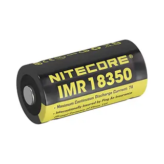 NiteCore NI18350A Imr 18350 Rechargeable Li-ion Battery 3.7V 700mAh