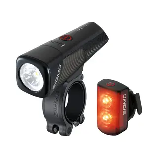 Sigma Buster 800 Usb Led Fiets Verlichtingset - 800 Lumen + Buster Rl 80 Flash Usb - Li-ion Accu - Oplaadbaar