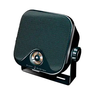 Dietz Aufbaulautsprecher 2-Wegesystem 90 Watt Schwarz, 1 Paar