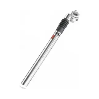Ergotec Zadelpen Verend Sp-3.0 27.2 X 350 Mm Aluminium Zilver