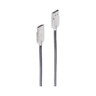 Shiverpeaks Hdmi Kabel, 4K, Ultra Slim, Schwarz, 0, 5m