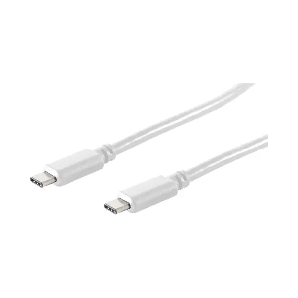 S/Conn 13-45026 Usb Kabel Usb 3.2 Gen 2 (3.1 Gen 2) 1 m Usb C Weiß thumbnail