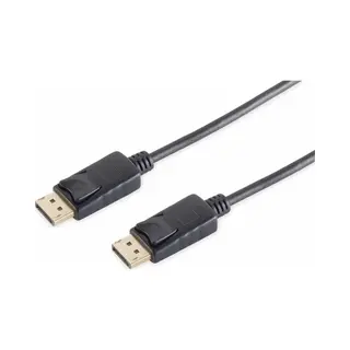 Shiverpeaks S/Conn Maximale Connectiviteit Display Port Kabel Display Port Kabel 1.2, Male-male, Uhd 4K2K, Zwart (3 m), Videokabel