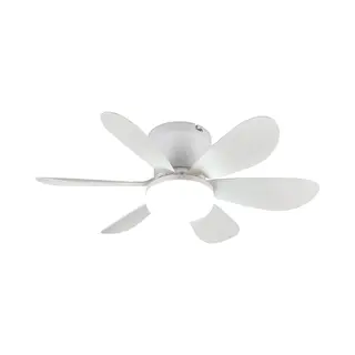 Reality Leuchten Led Deckenleuchte Lund Mit Ventilator, Deckenventilator Mit Licht Inkl Fernbedienung, Ventilatorfunktion, Led Fest Integriert,