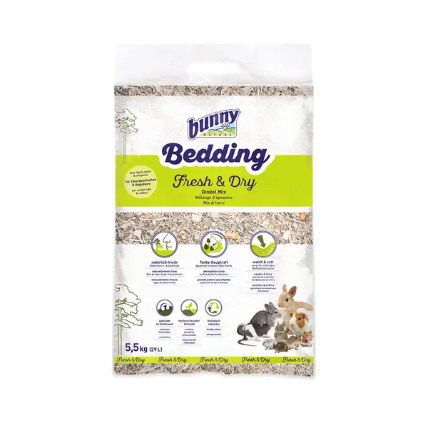bunnyNature 29l Litière Bunny Bedding Fresh & Dry Pour Lapin Nain Et Rongeur thumbnail