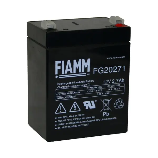Fiamm FG20271 Batterij 2.7Ah thumbnail