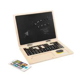 Small foot Holz-Laptop mit Magnet-Tafel
