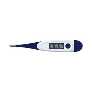 Scala Sc 1501 Flex Fieberthermometer Digital – 10 Sek. Messzeit, Flexible Spitze, Fieberalarm, Wasserdicht – Oral, Rektal & Axillar – Für Baby,