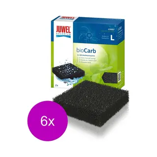 Juwel Biocarb L Standaard - Filtermateriaal - 6 X 12.5x12.5x2.5 Cm Standaard