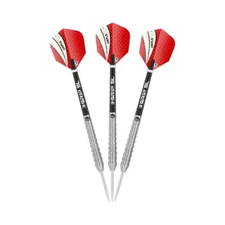 Bull's Germany Bull's Dartpijl - Unisex - Zwart/rood/wit/zilver