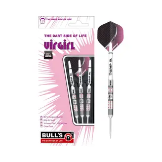Bull's Virgirl VR1 Steel Dart, 80% Tungsten, 21 G