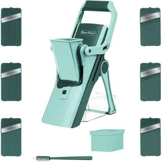 Genius Nicer Dicer Mando Set 12-tlg. Schneidemaschine Manuell Grün