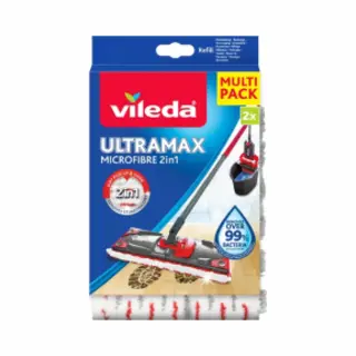 Vileda 167720 mop accessory Mop pad Red, White