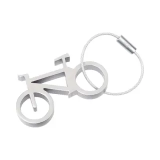 Troika BTO24/Ma sleutelhanger & huls Sleutelring Grijs