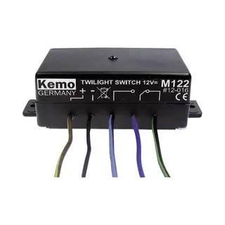 M122 Dämmerungsschalter Baustein 12 V/dc - Kemo