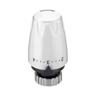 Heimeier - Thermostat-kopf Dx Weiß 6 - 28°c Für Gewinde 30x1, 5 Für Hohe Hygieneanforderung 6700-00.500