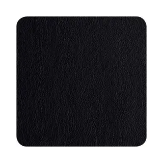Asa 7835420 Untersetzer - Glasuntersetzer - Schwarz - Kunstleder 10 X 10 Cm