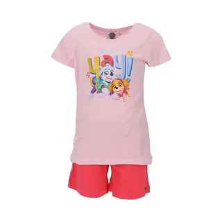 Paw Patrol Pyjama - Shortama - Maat 110/116 - Katoen - Roze - Meisjes