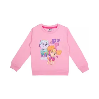 United Labels Paw Patrol Sweatshirt Für Mädchen - Kinder Pullover Oberteil Rosa (De/Nl/Se/Pl, Numerisch, 122, 128, Regular, Rosa)