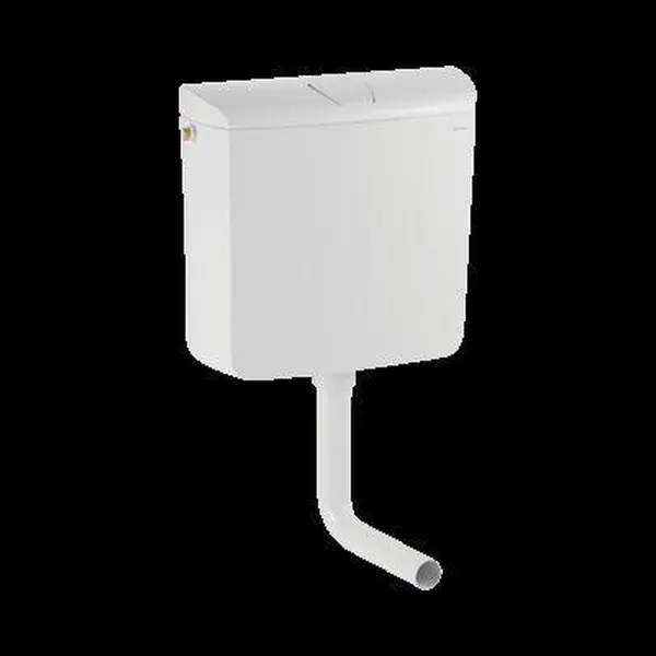 Geberit Laaghangend Reservoir Met Spoel/stop Bediening Alpien Wit thumbnail