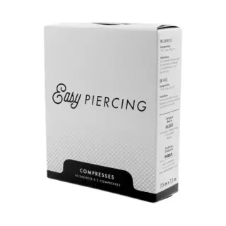 Sterile Gaasjes | 10x2 Stuks | Piercing | Verzorging | Gaasjes | EasyPiercing | Otzi | Piercing Verzorging | Tattoo Verzorging