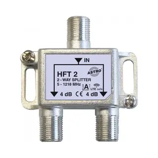 Astro 00408025 Kabel splitter/combiner Kabelsplitter Zilver