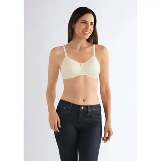 Amoena Prothese Bh Voorgevormd Zonder Beugel Lara Sb Off White - Maat Eu 100AA / Fr 115AA