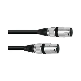 Omnitronic 3022075A audio cable 0.2 m Xlr (3-pin) Black