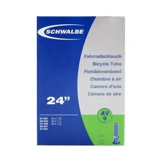 Schwalbe 10419310V fiets binnenband Schrader-ventiel 24" 25,4 - 44,45 mm