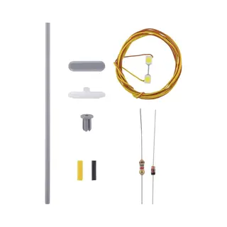 Viessmann Modelltechnik H0 Perronlantaarn Dubbel Bouwpakket 6726 1 Stuk(s)