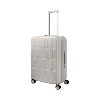 Travelite Hartschalenkoffer Panello, Erweiterbar Mit Dehnfalte, Tsa-Kombinationsschloss, 4 Doppelrollen, Mittelgroßer Reisekoffer Aus Abs, 45 X 65 X