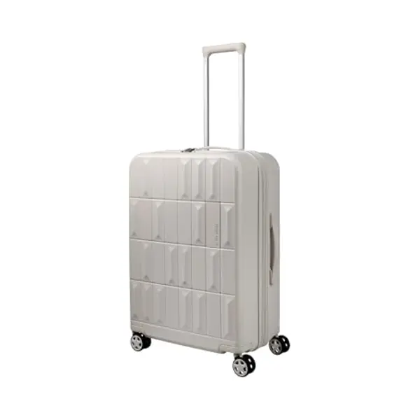 Travelite Hartschalenkoffer Panello, Erweiterbar Mit Dehnfalte, Tsa-Kombinationsschloss, 4 Doppelrollen, Mittelgroßer Reisekoffer Aus Abs, 45 X 65 X thumbnail