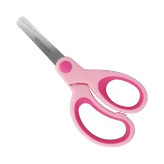 Westcott Softgrip Kinderschere Pink Rechtshänder | Schere Mit Ergonomischem Griff Für Vorschulkinder | Bastelschere 13 Cm (5") Ideal Für