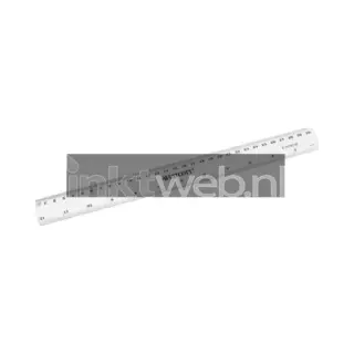 Westcott E-10182 00 Kunststofflineal, Skalierung, 30 Cm, 12 Zoll Transparent