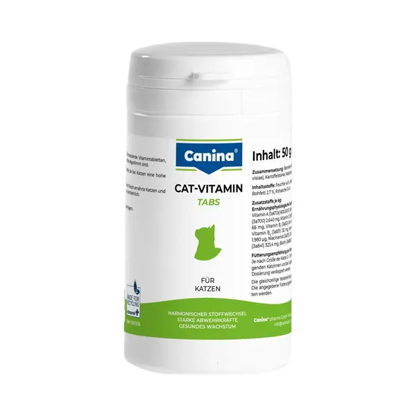 Canina Cat-Vitamin Tabs - Ca. 100 Stuks thumbnail