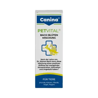 Canina 71430 8 Petvital Bachblüten Nr. 4 Lernbereitschaft 10 G - Für Tiere