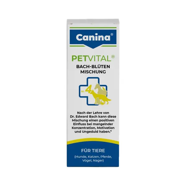 Canina 71430 8 Petvital Bachblüten Nr. 4 Lernbereitschaft 10 G - Für Tiere thumbnail