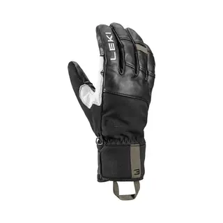 Leki Montera Pro Gore-Tex Handschuhe Schwarz Weiß - 10