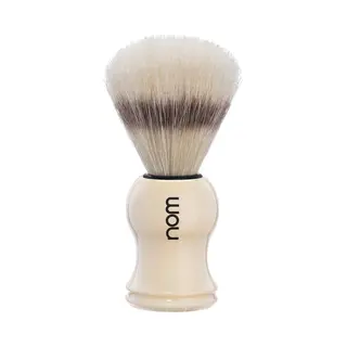 Nom Gustav Shaving Brush Pure Bristle Creme