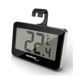 Technoline Ws 7012 Küchenarmaturen-Zubehör Elektronisches Umgebungsthermometer Schwarz