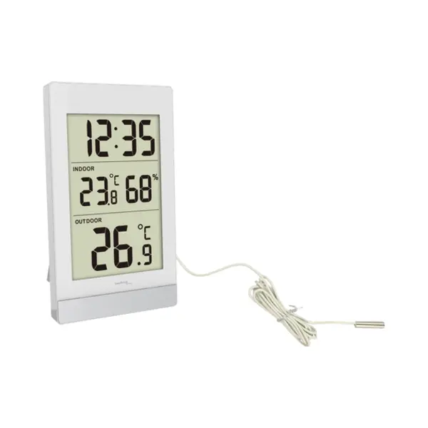 Technoline Ws 7039 digitale Wetterstation Silber, Weiß thumbnail