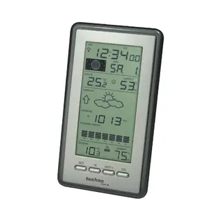 Technoline Ws 9040 It Digitale Wetterstation Schwarz, Silber