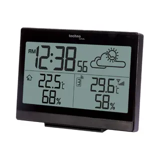 Technoline Ws 9252 digitale weerstation Zwart