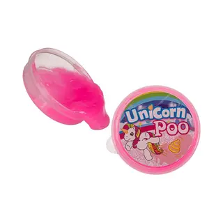Out of the Blue Unicorn Poo Putty Eenhoorn Slijm - Roze - Potje 40 Gram - Speelgoed - Magisch Slijm